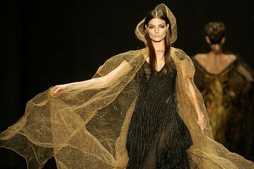 Тиждень моди в м. Сан-Паула (Бразилія). Колекції осень/зима-2008. Фото: AFP 