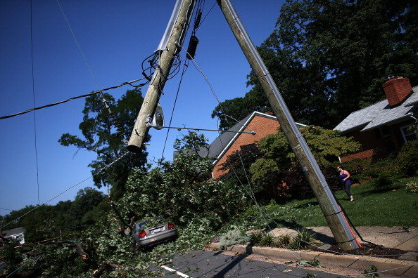 Наслідки шторму, який пройшов у кінці червня в США. Фото: Win McNamee/Getty Image