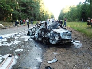 У ДТП в Росії постраждали вісім громадян України. Фото прес-служби ГУ МНС Росії