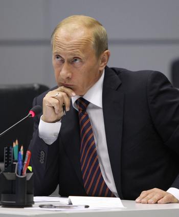 Прем'єр-міністр Росії Володимир Путін. Фото: AFP