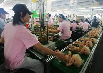 В провинции Гуандун закрылось два крупных завода по производству игрушек. Фото: Getty Images