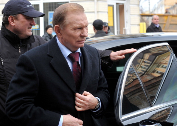 Экс-президент Украины Леонид Кучма. Фото: SERGEI SUPINSKY/AFP/Getty Images