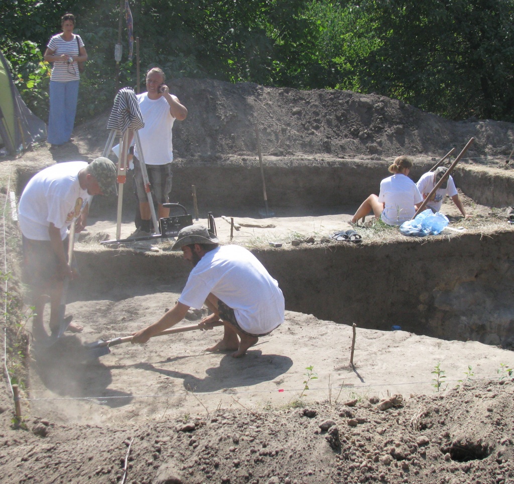 Розкопки у Вишгороді. Фото: Маслакова Аліна/Велика Епоха