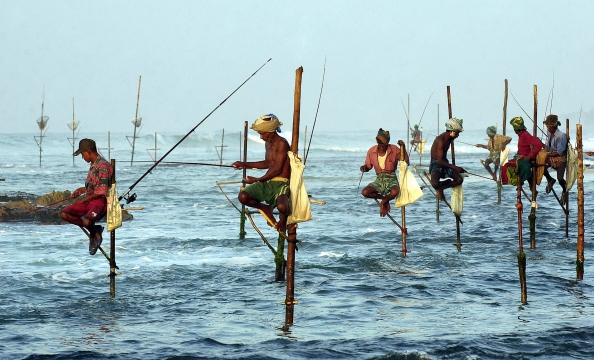 Особенности Шри Ланкийской рыбалки. Фото: LAKRUWAN WANNIARACHCHI/AFP/Getty Images