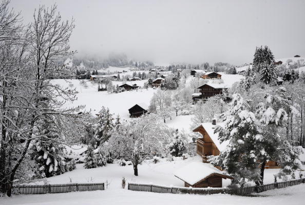 Горнолыжный курорт Гштаад. Фото: JEAN-PHILIPPE KSIAZEK/AFP/Getty Images