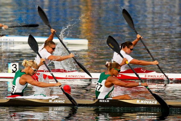 Пекин 2008. Украинка Инна Осипенко-Радомская завоевала 'золото'. Фото: AFP/Getty Images