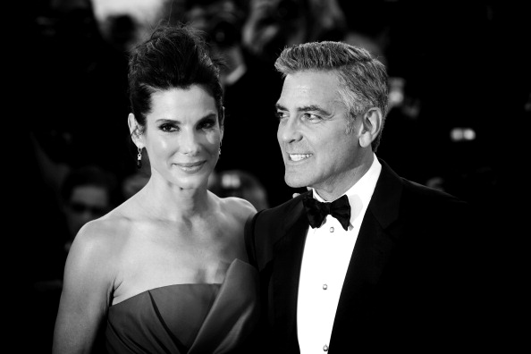 Джордж Клуні і Сандра Буллок на прем'єрі фільму «Гравітація» на Венеціанському кінофестивалі, 28 серпня 2013 р. Фото: Vittorio Zunino Celotto / Getty Images