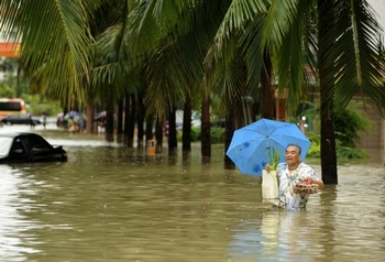 Остров Хайнань страдает от самых сильных наводнений за 50 лет. Фото с epochtimes.com