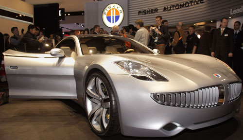 Fisker Karma. Фото: AFP/Getty Images