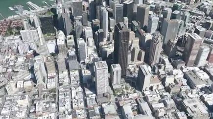 Стоп-кадр з відео-презентації нового проекту Google Earth