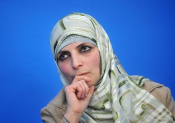 Жена палестинца Вероника Абу-Сиси. Фото: GENIA SAVILOV/Getty Images