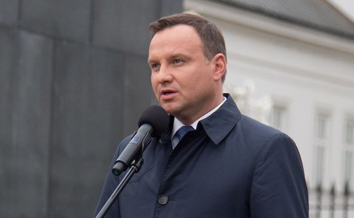  Президент Польщі Анджей Дуда. (Mateusz Wlodarczyk/Pacific Press/Getty Images)