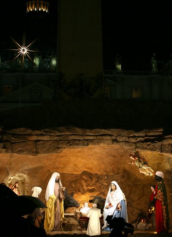 Рождественский сочельник, канун Рождества. Святая ночь. Фото: Franco Origlia/Getty Images