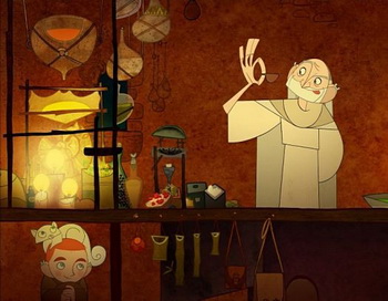 Кадр из мультипликационного фильма «Брэндан и секрет Келлов». Фото с сайта kinopoisk.ru