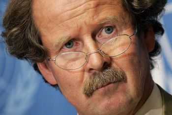 Специальный докладчик ООН по вопросам пыток Dr. Манфред Новак. Фото: Fabrice Coffrini /AFP /Getty Images