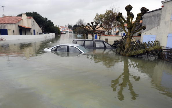 Наводнение. Польша. Висла. Фоторепортаж. Фото: PETER KOHALMI/AFP/Getty Images