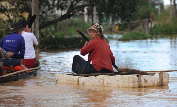 Наводнение во Вьетнаме, 2009 г. (архив). Фото: HOANG DINH NAM/AFP/Getty Images