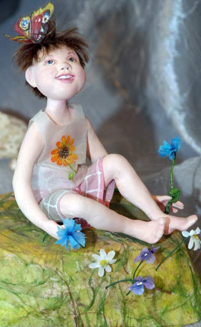 Авторская кукла. Евразийский кукольный союз. Фото: Юлия Цигун/ВThe Epoch Times