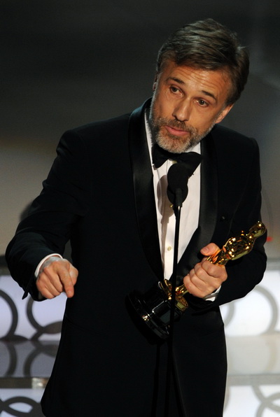 Фотообзор. 82-я церемония вручения наград Киноакадемии США «Оскар». 7 марта 2010. Актер Кристоф Вальц. Фото: GABRIEL BOUYS/AFP/Getty Images