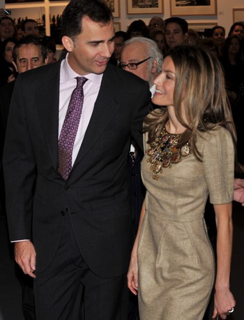 Принц Филипп (Felipe) and Принцесса Литицмя (Letizia). Фото: Carlos Alvarez/Getty Images