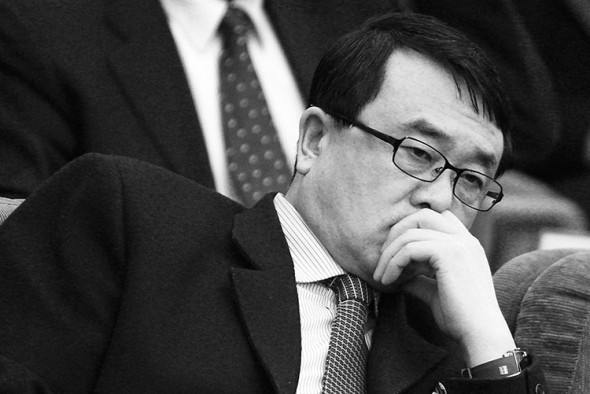 Ван Лицзюнь, бывший глава Бюро общественной безопасности Чунцина, в марте 2011 года. Фото: Feng Li/Getty Images