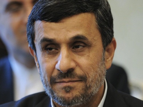 Президент Ирана Махмуд Ахмадинежад заявил, что хотел бы стать первым космонавтом страны. Фото: Alexey Druzhinin/AFP/GettyImages