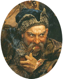 Картина Ильи Репина: Иван Сирко, характерник