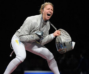 Ольга Харлан - лучшая спортсменка Украины. фото:AFP