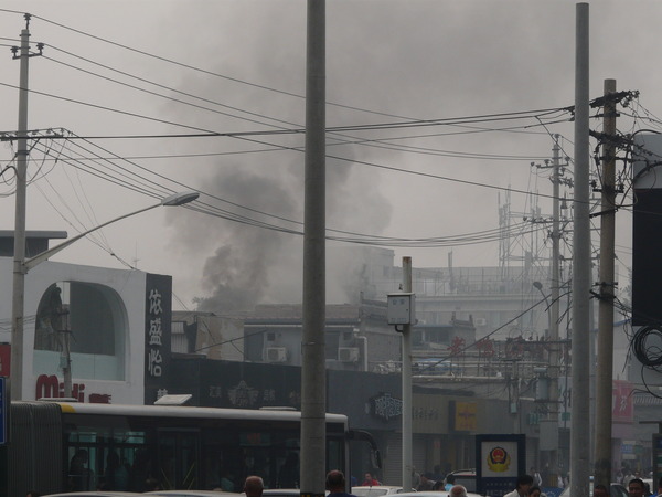 В Пекине взорвался ресторан. Фото с epochtimes.com