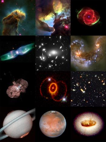Таинственная Вселенная. Снимки телескопа Хаббл. Фото: Nasa