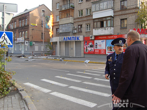 В центре Днепропетровска прогремел взрыв: погиб известный бизнесмен. Фото: ИА Новый мост