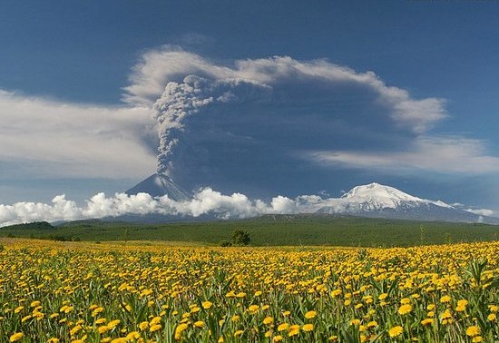 Фото:Долгожданный момент или Ключевская проснулась/www.kamtravel.abdesign.ru