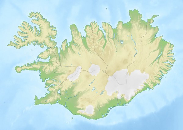 Исландия. Иллюстрация: NordNordWest, Виктор В/commons.wikimedia.org