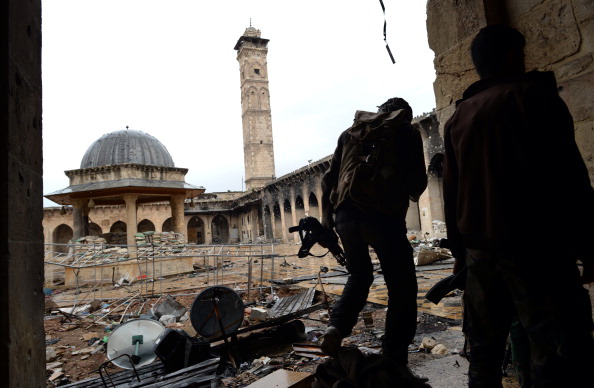 Сирийские повстанцы. Фото: DIMITAR DILKOFF/AFP/Getty Images