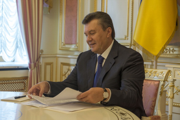 Виктор Янукович. Фото: Vincent Mundy / Bloomberg via Getty Images