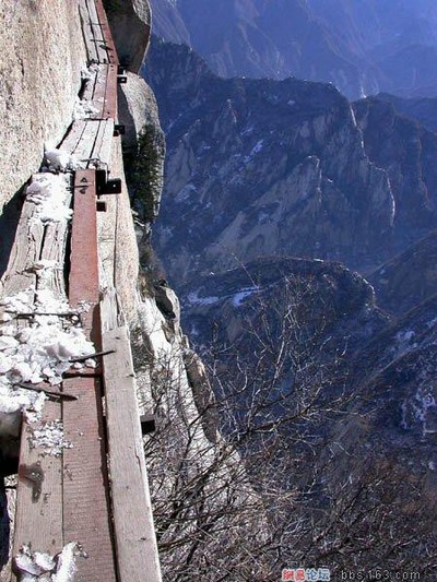 Горы Хуашань. Фото с aboluowang.com