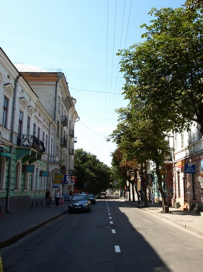 Улицы Тернополя. Август 2009 год. Фото: Владимир Ясинский