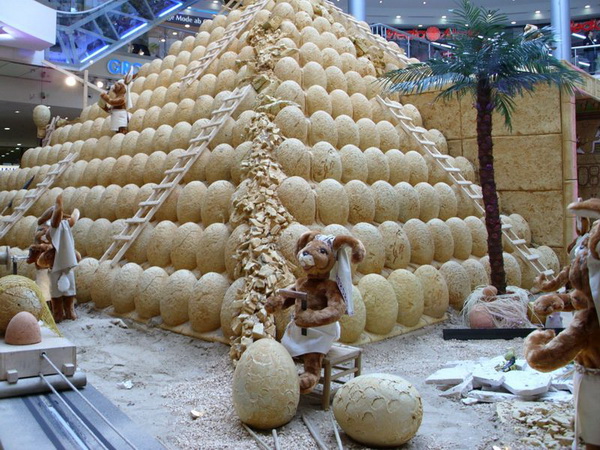 Строительство пирамиды в «Яйгипте». Фото с сайта epochtimes.de
