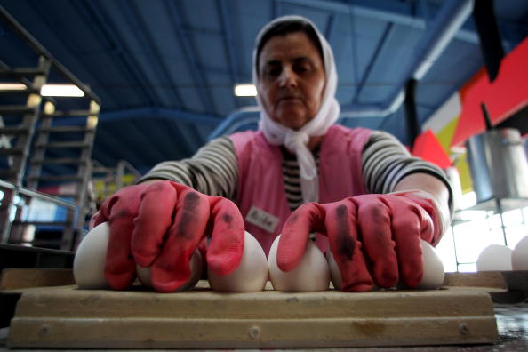 Пасхальные яйца – крашенки. Фоторепортаж. Фото: Miguel Villagran/Getty Images