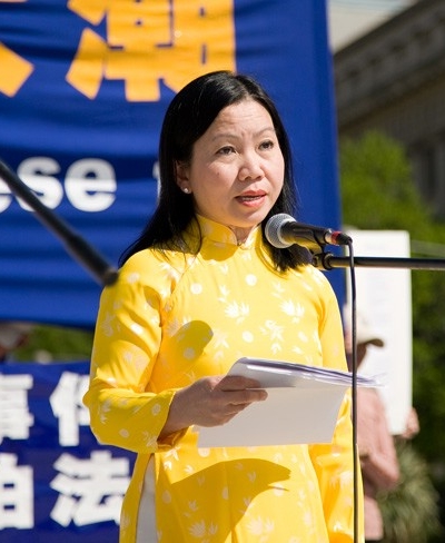Представитель организации по защите прав человека вьетнамской диаспоры. Фото: John Yu/The Epoch Times