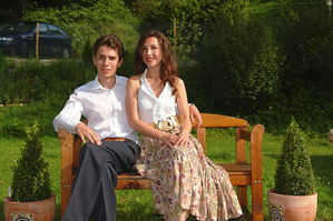 Музыкальная пара познакомилась в Швейцарии и живет в деревеньке Бишофцелль. Фото: The Epoch Times