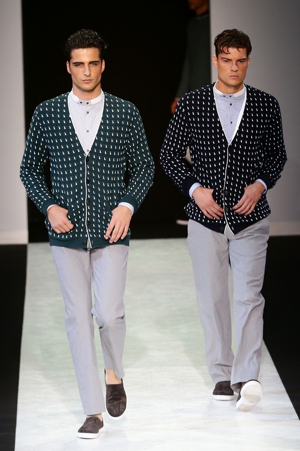Весенне-летняя коллекция 2014 от Giorgio Armani на Миланской неделе мужской моды. Фото: Vittorio Zunino Celotto/Getty Images 