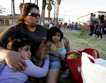 Землетрясение магнитудой 7,2 произошло на границе США и Мексики. Фото: Sandy Huffaker/Getty Images