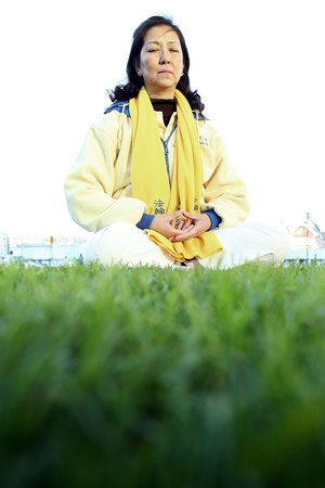 Медитация. Пятый комплекс Фалунь Дафа. Фото: Brendon Thorne/Getty Images