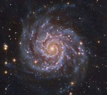 Представление видимой Вселенной, как замечено на фотомонтаже телескопа Хаббл. Наша Вселенная - только голограмма? Фото: NASA