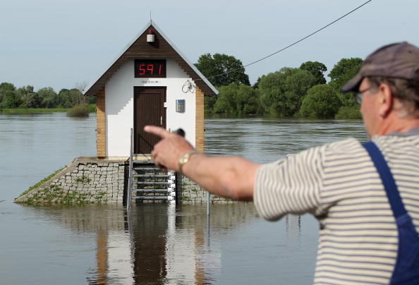 Наводнение пришло в Германию. Одер вышел из берегов. Фоторепортаж. Фото: Sean Gallup/Getty Images