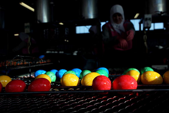 Пасхальные яйца – крашенки. Фоторепортаж. Фото: Miguel Villagran/Getty Images