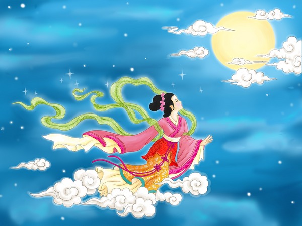Богиня Луны Чан Э. Иллюстрация: Юань Фан/Великая Эпоха