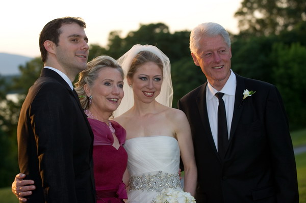Свадьба Челси Клинтон. Фото: Genevieve de Manio/ Getty Images