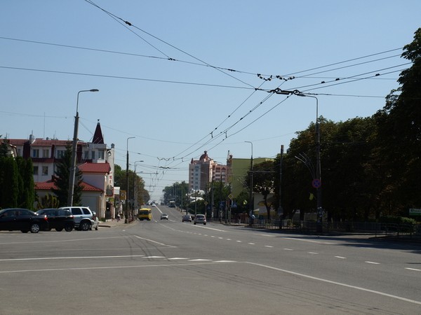 Улицы Тернополя. Август 2009 год. Фото: Владимир Ясинский